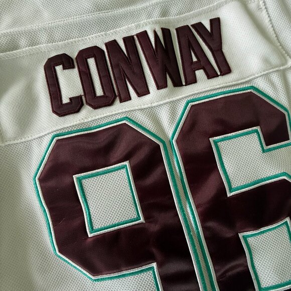 Vintage Anaheim Mighty Ducks Charlie Conway Hockey Jersey - Mens 2XL - Picture 8 of 8